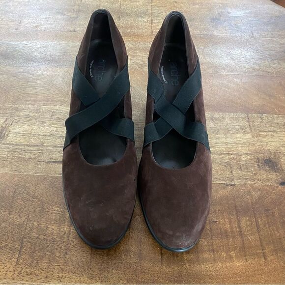 Arche Latex comfort wedge heels 8 - Picture 3 of 6